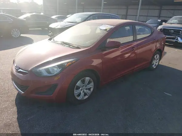5NPDH4AEXGH721127 2016 HYUNDAI ELANTRA - Image 2