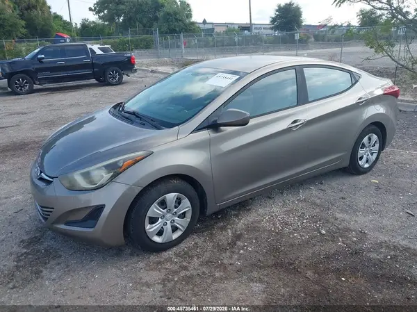 5NPDH4AEXGH721533 2016 HYUNDAI ELANTRA - Image 2