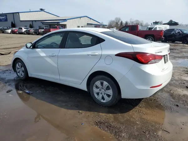 5NPDH4AEXGH726876 2016 HYUNDAI ELANTRA - Image 2