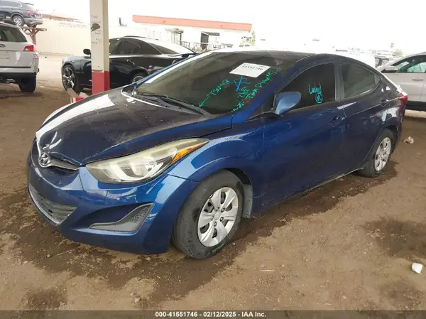 5NPDH4AEXGH730412 2016 HYUNDAI ELANTRA - Image 2