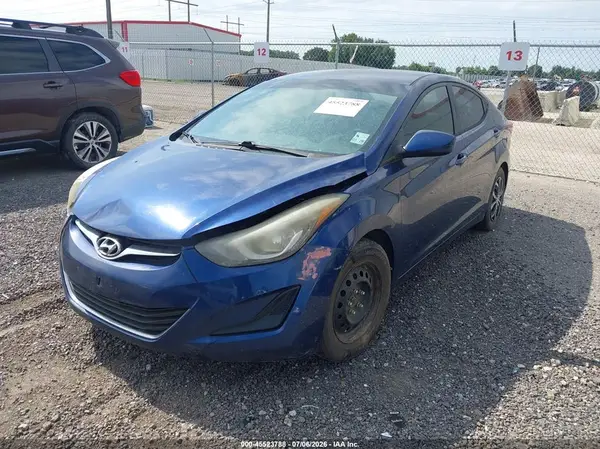 5NPDH4AEXGH731169 2016 HYUNDAI ELANTRA - Image 2