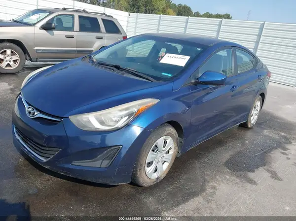 5NPDH4AEXGH731477 2016 HYUNDAI ELANTRA - Image 2
