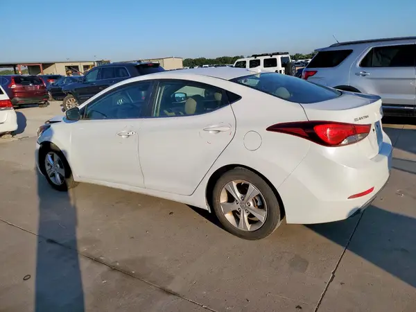 5NPDH4AEXGH733259 2016 HYUNDAI ELANTRA - Image 2