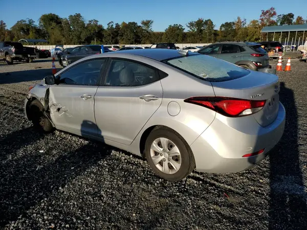 5NPDH4AEXGH735349 2016 HYUNDAI ELANTRA - Image 2