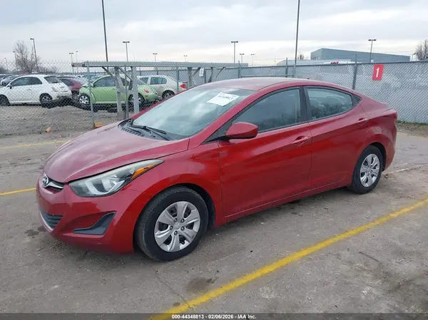 5NPDH4AEXGH743340 2016 HYUNDAI ELANTRA - Image 2