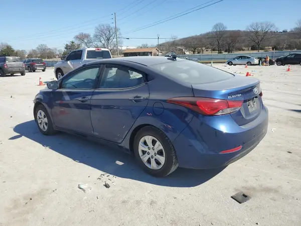5NPDH4AEXGH746156 2016 HYUNDAI ELANTRA - Image 2