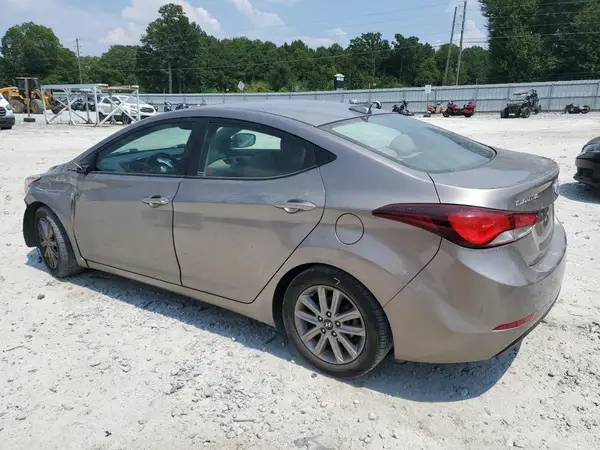 5NPDH4AEXGH746383 2016 HYUNDAI ELANTRA - Image 2