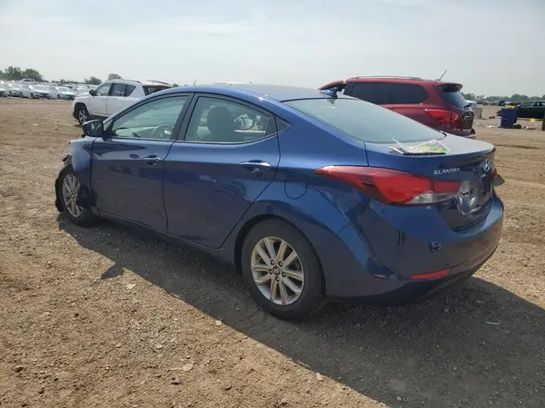 5NPDH4AEXGH747114 2016 HYUNDAI ELANTRA - Image 2