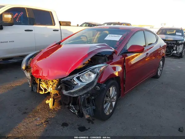 5NPDH4AEXGH750790 2016 HYUNDAI ELANTRA - Image 2