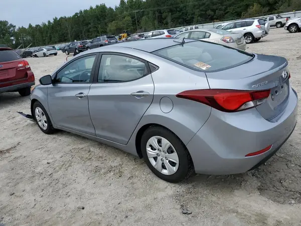 5NPDH4AEXGH752118 2016 HYUNDAI ELANTRA - Image 2