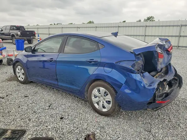 5NPDH4AEXGH753673 2016 HYUNDAI ELANTRA - Image 2