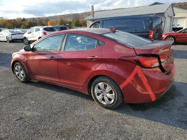 5NPDH4AEXGH758162 2016 HYUNDAI ELANTRA - Image 2