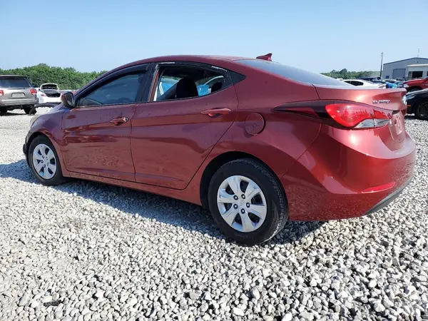 5NPDH4AEXGH759635 2016 HYUNDAI ELANTRA - Image 2