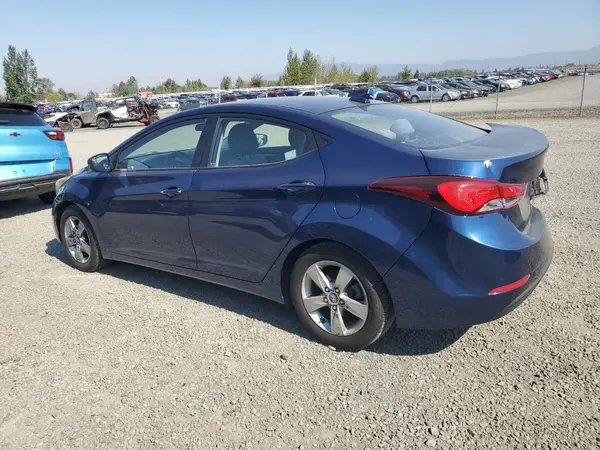 5NPDH4AEXGH763605 2016 HYUNDAI ELANTRA - Image 2