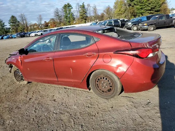 5NPDH4AEXGH763796 2016 HYUNDAI ELANTRA - Image 2