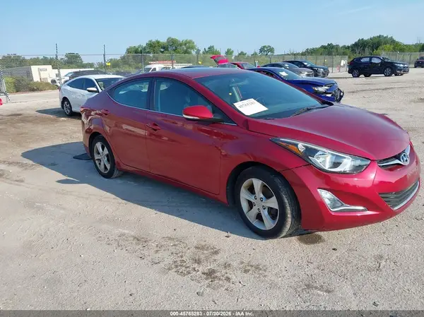 5NPDH4AEXGH765290 2016 HYUNDAI ELANTRA - Image 1
