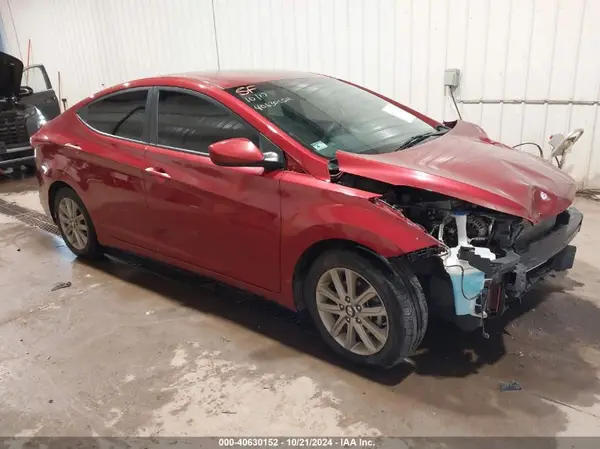 5NPDH4AEXGH766701 2016 HYUNDAI ELANTRA - Image 1