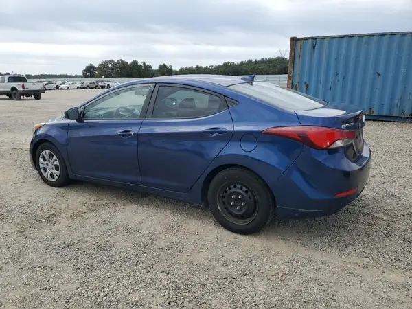 5NPDH4AEXGH771672 2016 HYUNDAI ELANTRA - Image 2