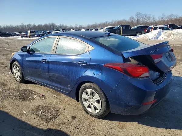 5NPDH4AEXGH773051 2016 HYUNDAI ELANTRA - Image 2