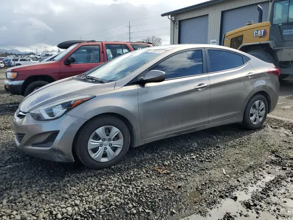 5NPDH4AEXGH773258 2016 HYUNDAI ELANTRA - Image 1