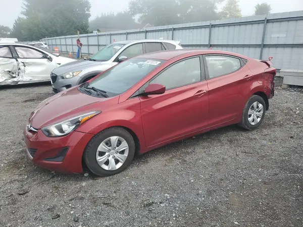 5NPDH4AEXGH773471 2016 HYUNDAI ELANTRA - Image 1