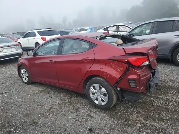 5NPDH4AEXGH773471 2016 HYUNDAI ELANTRA - Image 2