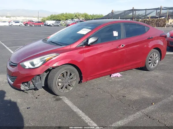 5NPDH4AEXGH775611 2016 HYUNDAI ELANTRA - Image 2