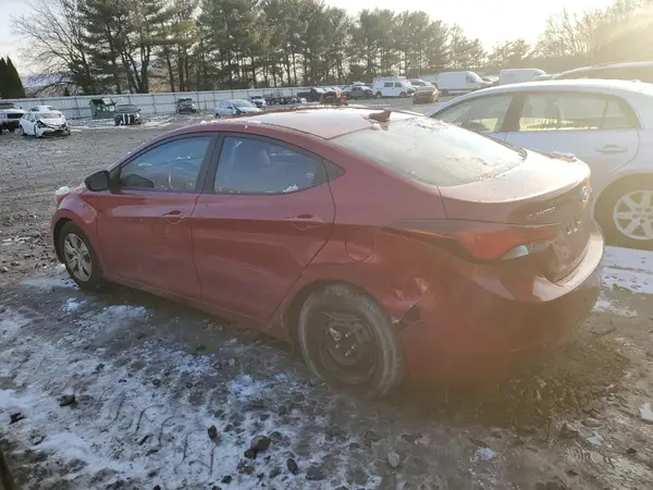 5NPDH4AEXGH787208 2016 HYUNDAI ELANTRA - Image 2