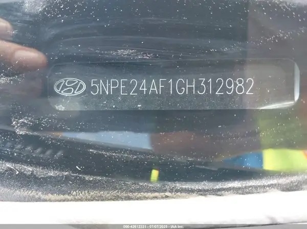 5NPE24AF1GH312982 2016 HYUNDAI SONATA - Image 8