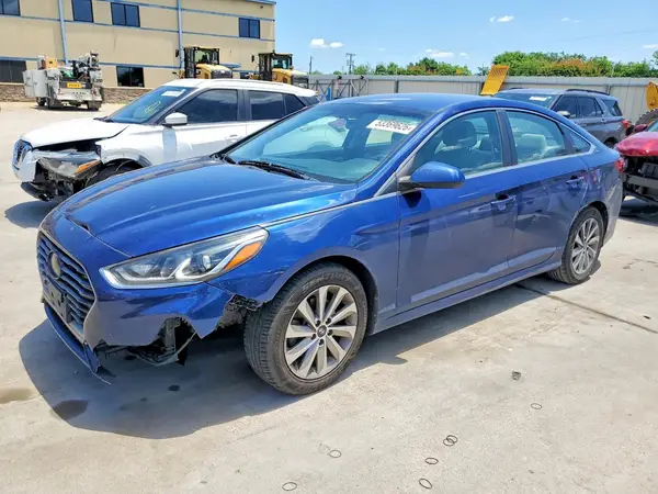 5NPE24AF3JH667711 2018 HYUNDAI SONATA - Image 1