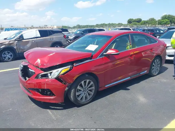 5NPE34AF1HH466316 2017 HYUNDAI SONATA - Image 2