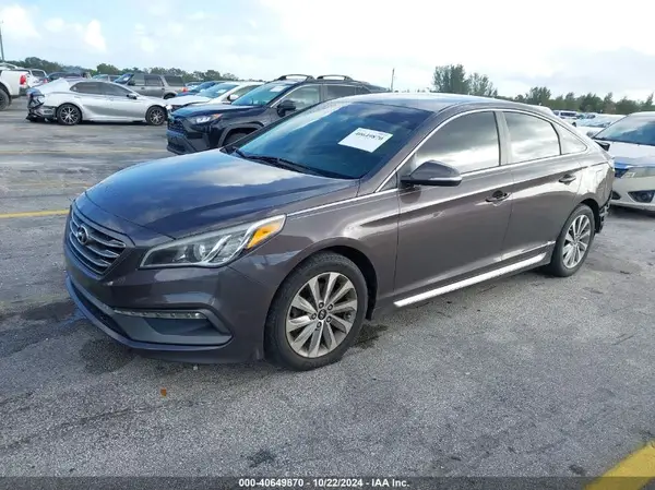 5NPE34AF2GH425322 2016 HYUNDAI SONATA - Image 2