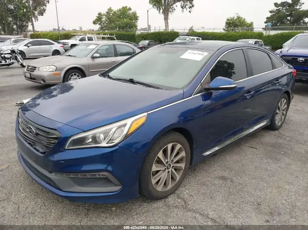 5NPE34AF2HH454823 2017 HYUNDAI SONATA - Image 2