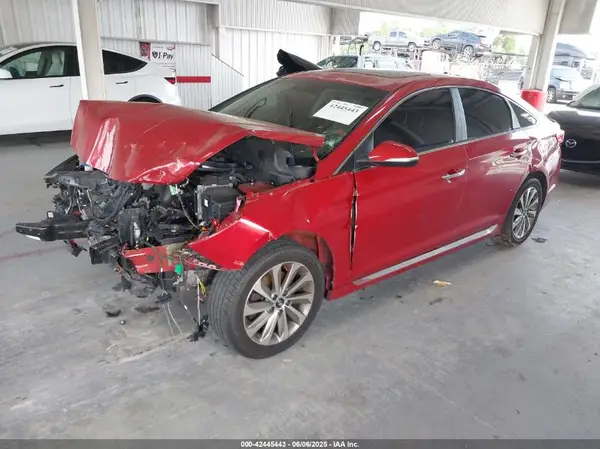 5NPE34AF3HH551836 2017 HYUNDAI SONATA - Image 2
