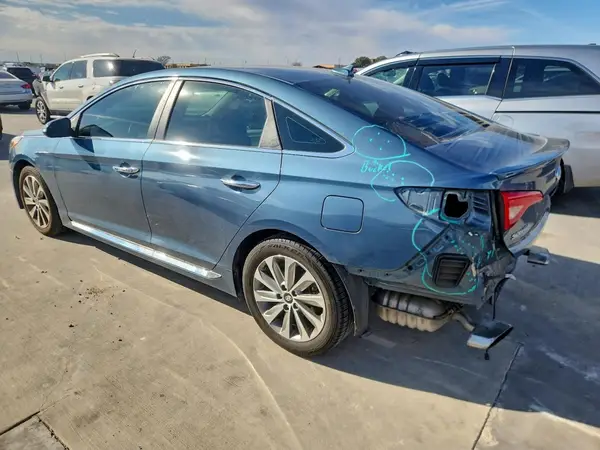 5NPE34AF3HH592192 2017 HYUNDAI SONATA - Image 2
