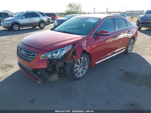 5NPE34AF4HH582268 2017 HYUNDAI SONATA - Image 2