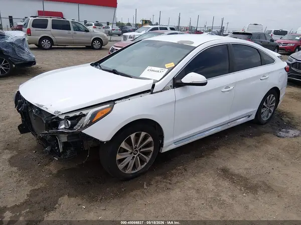 5NPE34AFXHH470901 2017 HYUNDAI SONATA - Image 2