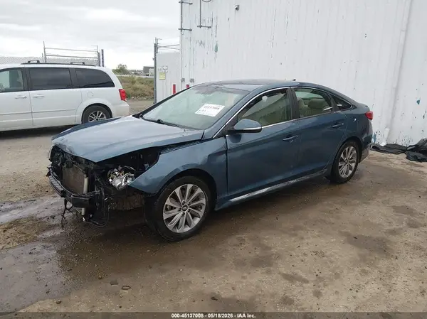 5NPE34AFXHH556984 2017 HYUNDAI SONATA - Image 2