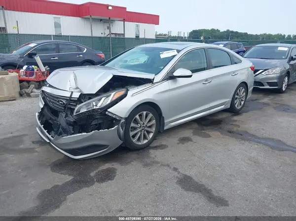 5NPE34AFXHH587894 2017 HYUNDAI SONATA - Image 2