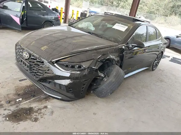 5NPEH4J21MH124566 2021 HYUNDAI SONATA - Image 2