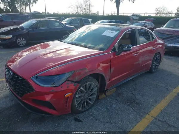 5NPEH4J24MH083267 2021 HYUNDAI SONATA - Image 2
