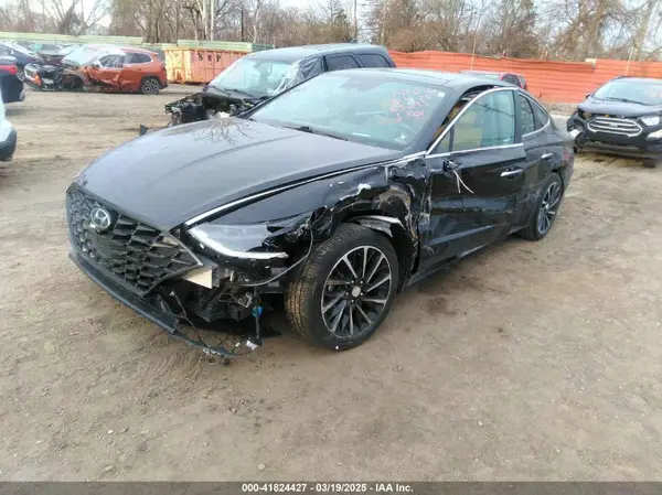 5NPEH4J24MH085293 2021 HYUNDAI SONATA - Image 2