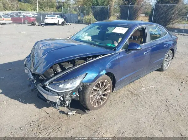 5NPEH4J25MH100139 2021 HYUNDAI SONATA - Image 2