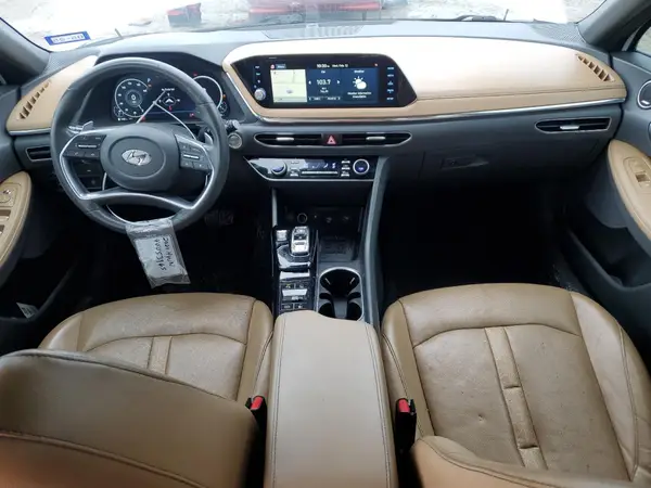 5NPEH4J25MH130189 2021 HYUNDAI SONATA - Image 8