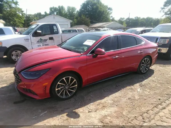 5NPEH4J27MH100465 2021 HYUNDAI SONATA - Image 2
