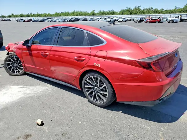 5NPEH4J28MH064740 2021 HYUNDAI SONATA - Image 2
