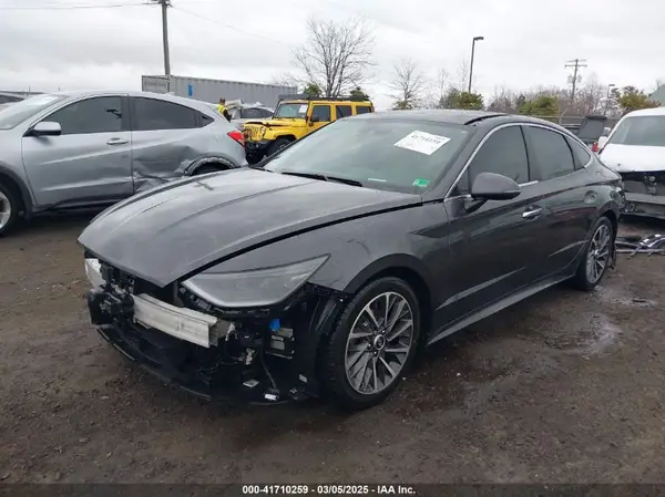 5NPEH4J29MH102671 2021 HYUNDAI SONATA - Image 2