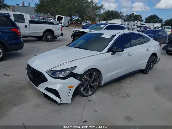 5NPEJ4J24MH127918 2021 HYUNDAI SONATA - Image 2