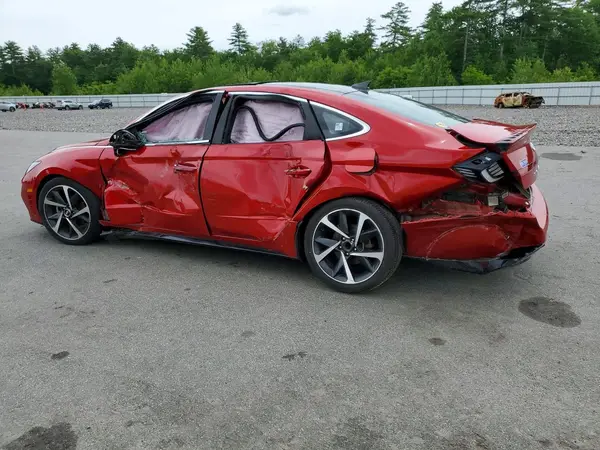 5NPEJ4J28MH132944 2021 HYUNDAI SONATA - Image 2