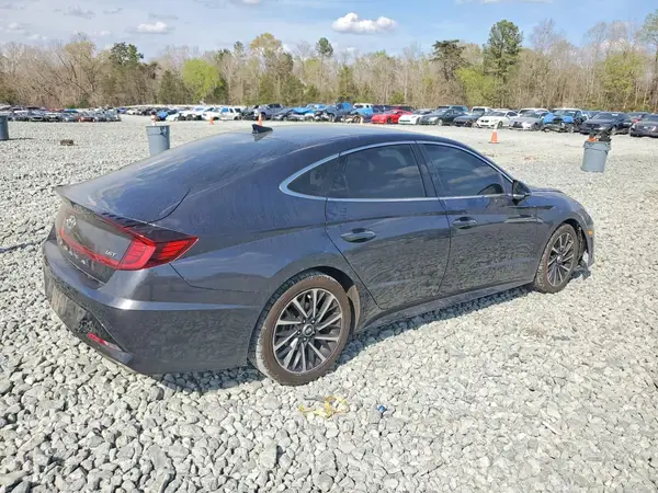 2020 HYUNDAI SONATA COPART lot 48416296 auction photo 3